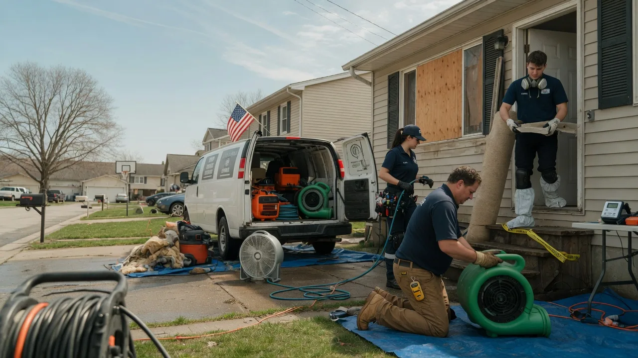 Water Damage Restoration in Parkers Lake, KY near me